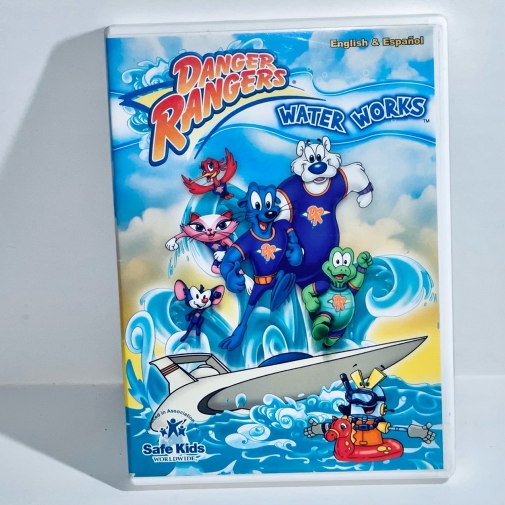 Vintage Danger Rangers Water Works Dvd